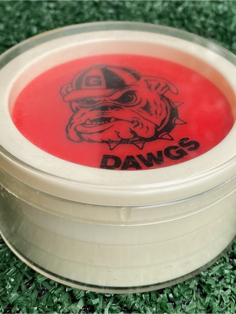 Vintage 80’s University Of Georgia Bulldogs UGA Set Of 4 Coaster USA Made - Picture 3 of 5